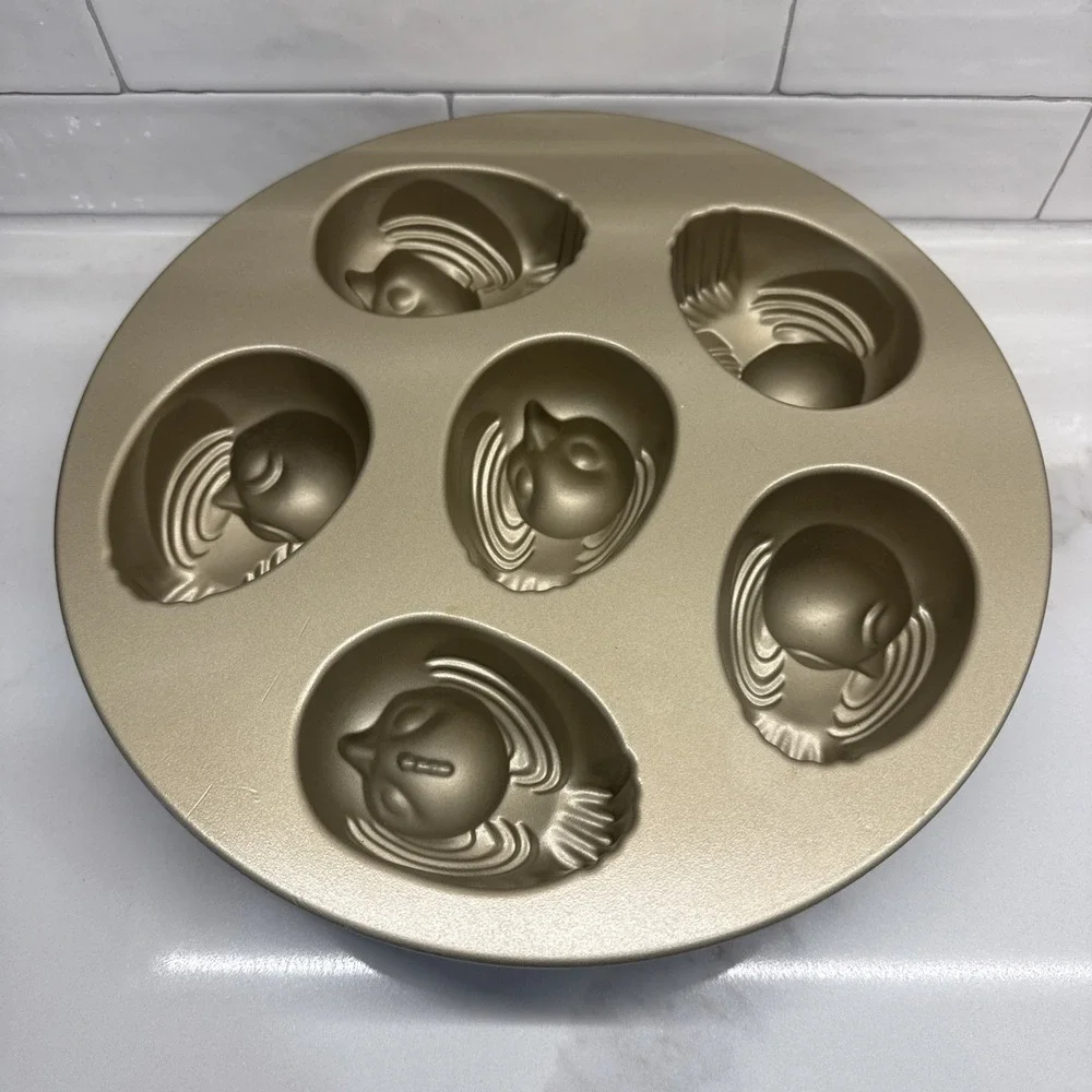 Nordic Ware SWEET TWEETS Chicks Birds Cake Pan 6 Cakelets Easter Spring U.S.A.